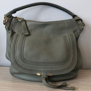 Chloe Marcie Large Hobo in Toscana Cypress